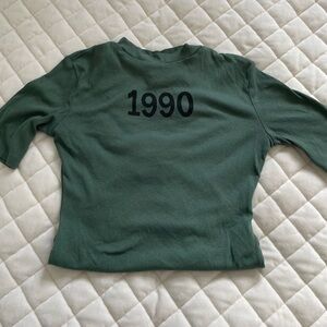H&M Green 1990 Bodysuit